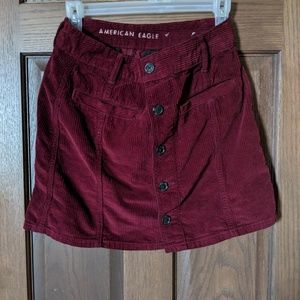 Corduroy skirt
